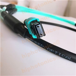 Armored mpo fiber patch cord